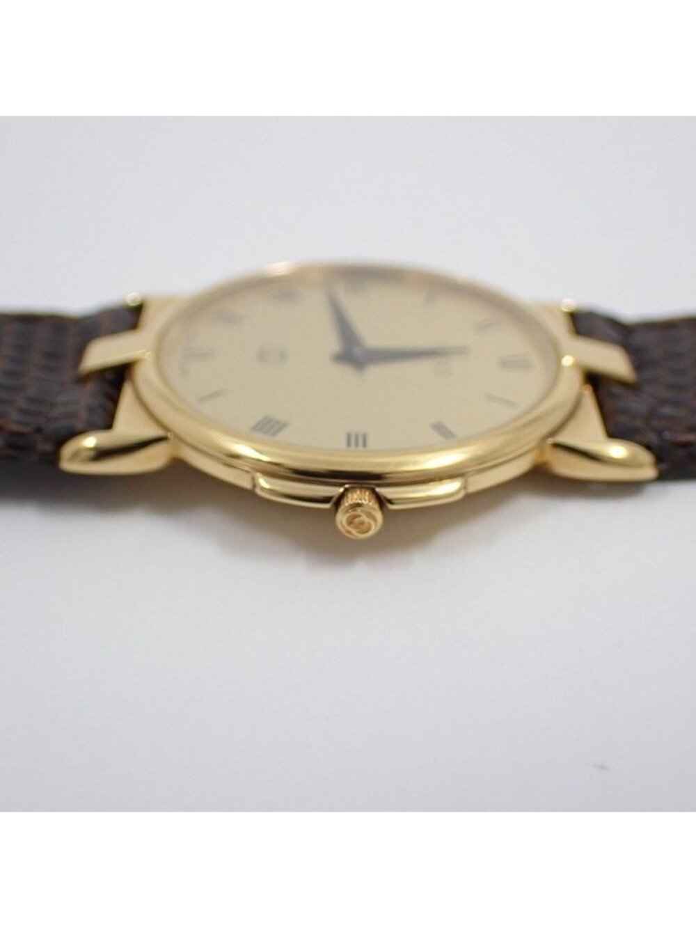 Gucci Quartz Watch Gold Leather - Picture 7 of 10